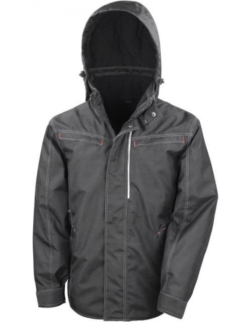 Jachetă de lucru cu structură din denim